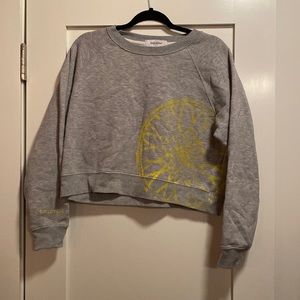 SoulCycle cropped crewneck sweatshirt